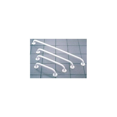 maniglia da bagno mobilex corrimano in metallo 40cm bianco
