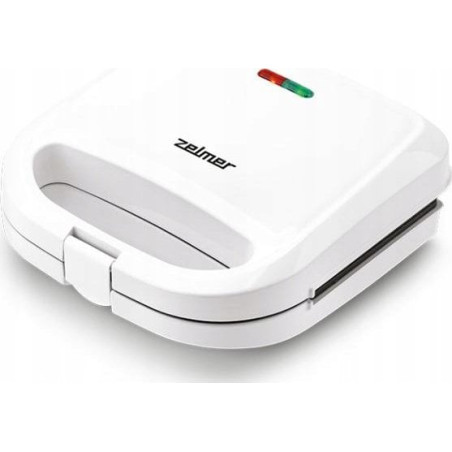 tostiera zelmer zsm7700 2 fette 750w bianco [zsm7700]