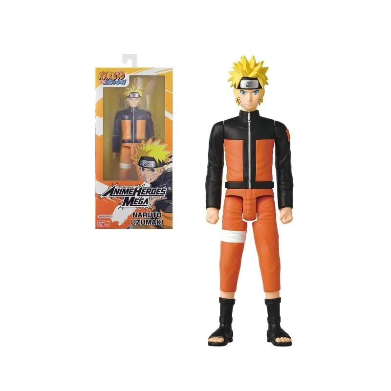 bandai naruto anime heroes naruto uzumaki 30cm multicolore [ah38151]