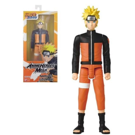 bandai naruto anime heroes naruto uzumaki 30cm multicolore [ah38151]