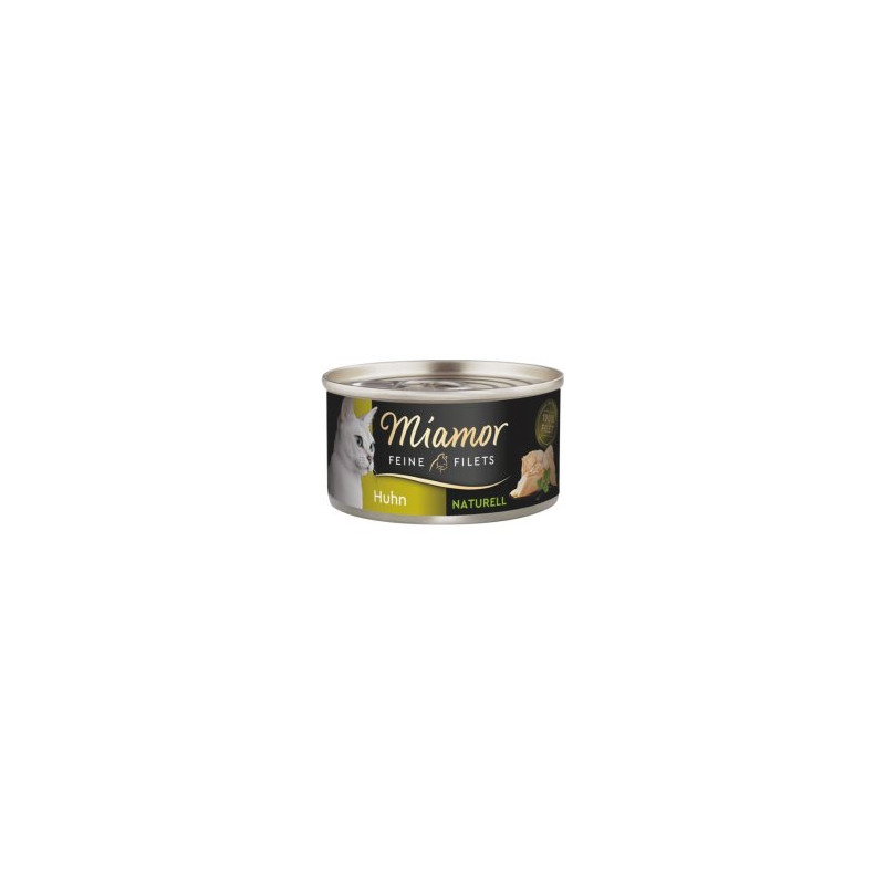 cibo umido miamor feine filets naturell chicken per gatti adulti