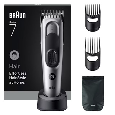 tagliacapelli braun serie 7 hc7590 nero/argento