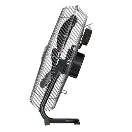 ventilatore black+decker bxeff121e silenzioso a 3 velocita 120w acciaio
