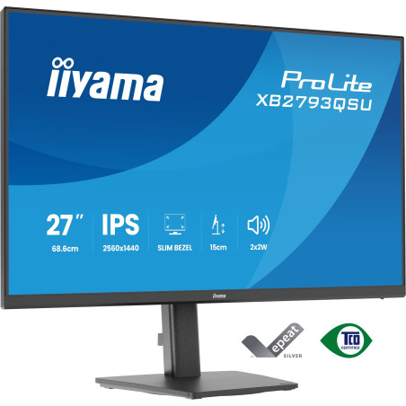 monitor led 27'' iiyama xb2793qsu-b1 qhd 2560x1440 1ms