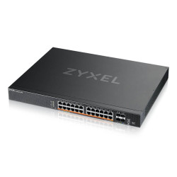switch zyxel xmg2230-28hp gestito l3 28 porte nero [xmg2230-28hp-zz0101f]