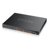 switch zyxel xmg2230-28hp gestito l3 28 porte nero [xmg2230-28hp-zz0101f]
