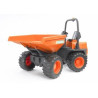 modellino bruder ausa mini dumper 1:16 arancione grigio scuro