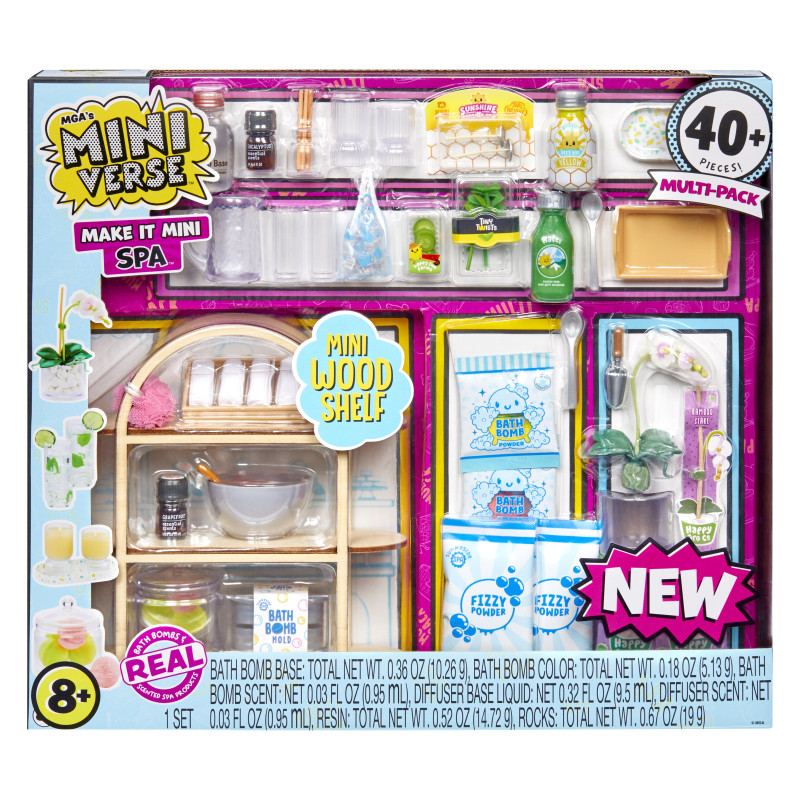 giocattoli mga miniverse make it mini spa multipack esclusiva target