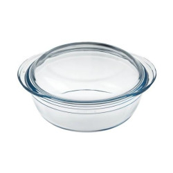 teglia da forno o cuisine 2043 con coperchio 0.7l trasparente