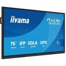 monitor led 75'' iiyama prolite te7513a-b2ag 4k uhd 3840x2160