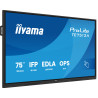monitor led 75'' iiyama prolite te7513a-b2ag 4k uhd 3840x2160