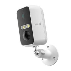 telecamera ip isiwi bullet a batteria wireless flip 2k fissa per