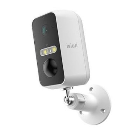 telecamera ip isiwi bullet a batteria wireless flip 2k fissa per