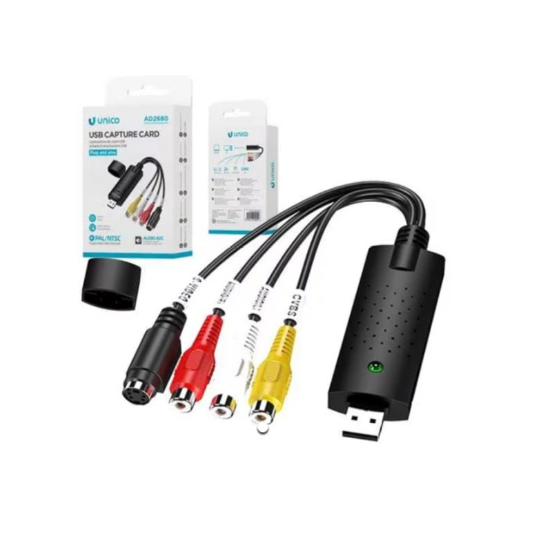 unico scheda acquisizione video karma usb grabber analogica digitale