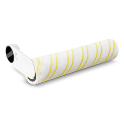 panno a rullo karcher per aspirapolvere a bastone bianco-giallo