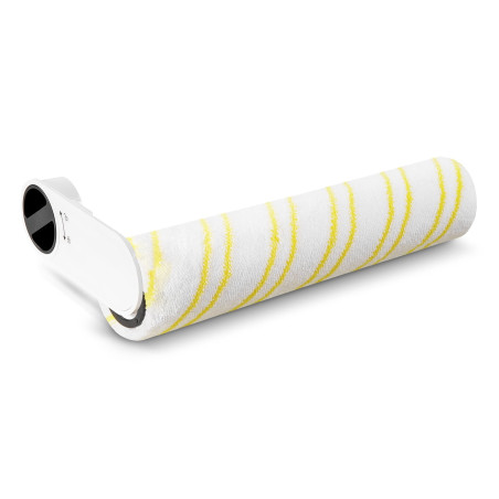 panno a rullo karcher per aspirapolvere a bastone bianco-giallo