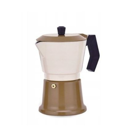 macchina da caffe' maestro da 6 tazze 450ml beige [mr-1657-9-beige]