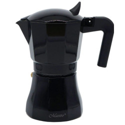 caffettiera maestro in alluminio mr-1658-3 150ml nero [mr-1658-3]