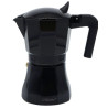 caffettiera maestro in alluminio mr-1658-3 150ml nero [mr-1658-3]