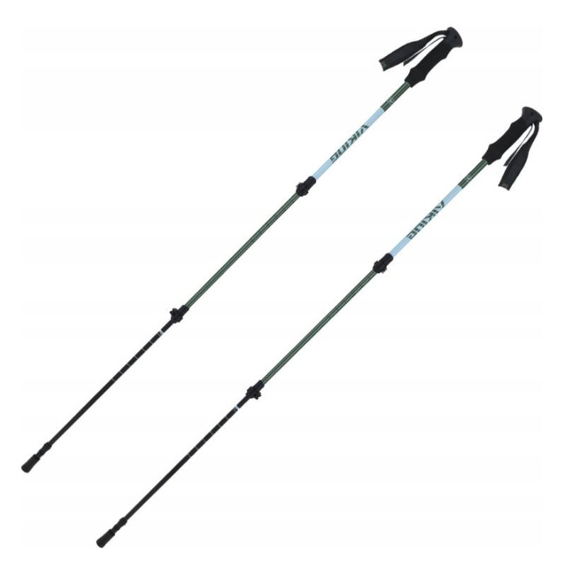 bastoncino da trekking viking kivi 2.0 alluminio unisex 65-135cm
