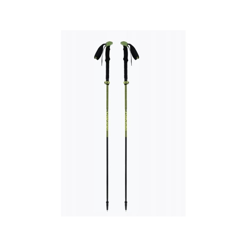 bastoncini da trekking viking terve 2.0 per adulti 35-130cm verde