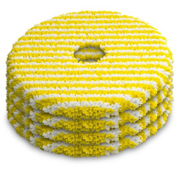 set panno karcher rvm 4 per robot aspirapolvere bianco giallo 4pz