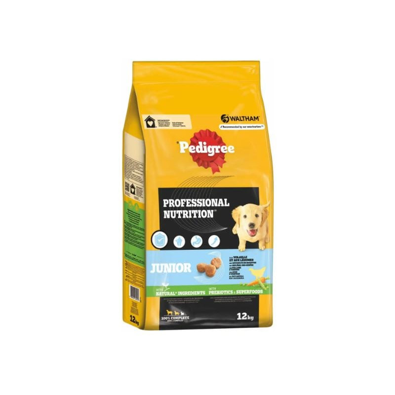 cibo secco per cani pedigree professional nutrition junior pollo