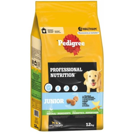 cibo secco per cani pedigree professional nutrition junior pollo