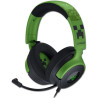 cuffie kraken v4 x edizione minecraft playstation 5 pc verde-nero