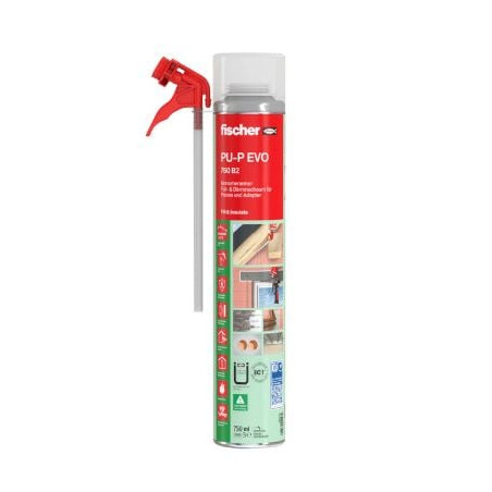 schiuma poliuretanica fischer pu-p evo 750 b2 bianco [563227]