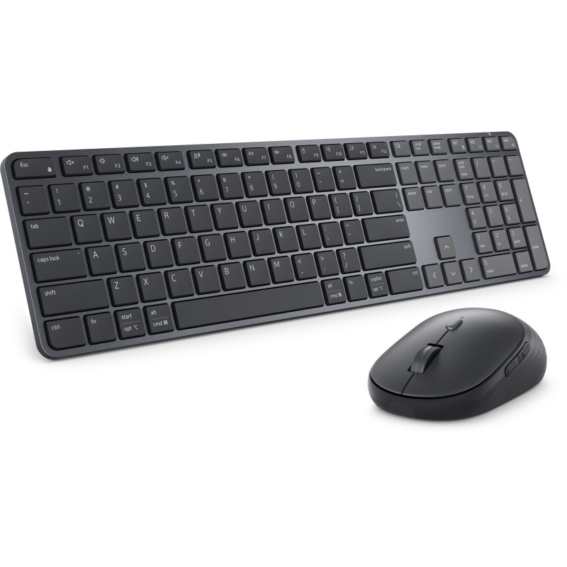 tastiera dell pro 7 slim km726 con mouse wireless usb ottico 6000dpi