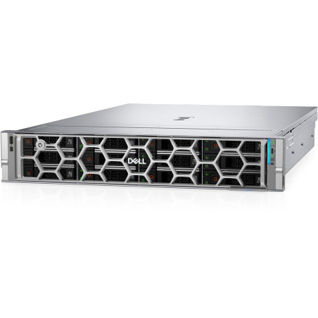 server dell r570 32gb 960gb 2u 3.5ghz sata 2.5" argento [3j05w]