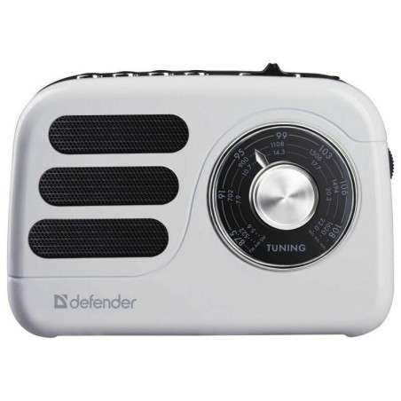 altoparlante defender bluetooth con sintonizzatore fm signal 5w bianco