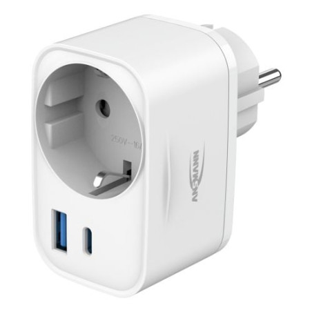 alimentatore da rete ansmann hs220 20w bianco [1001-0184]