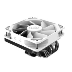 dissipatore cpu a ventola akasa viper h6l m2 120mm bianco