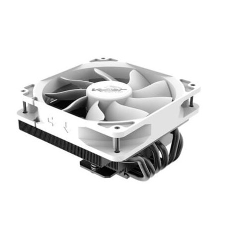 dissipatore cpu a ventola akasa viper h6l m2 120mm bianco