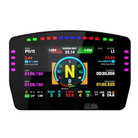 cruscotto 5'' base performance ddu-5t rgb nero