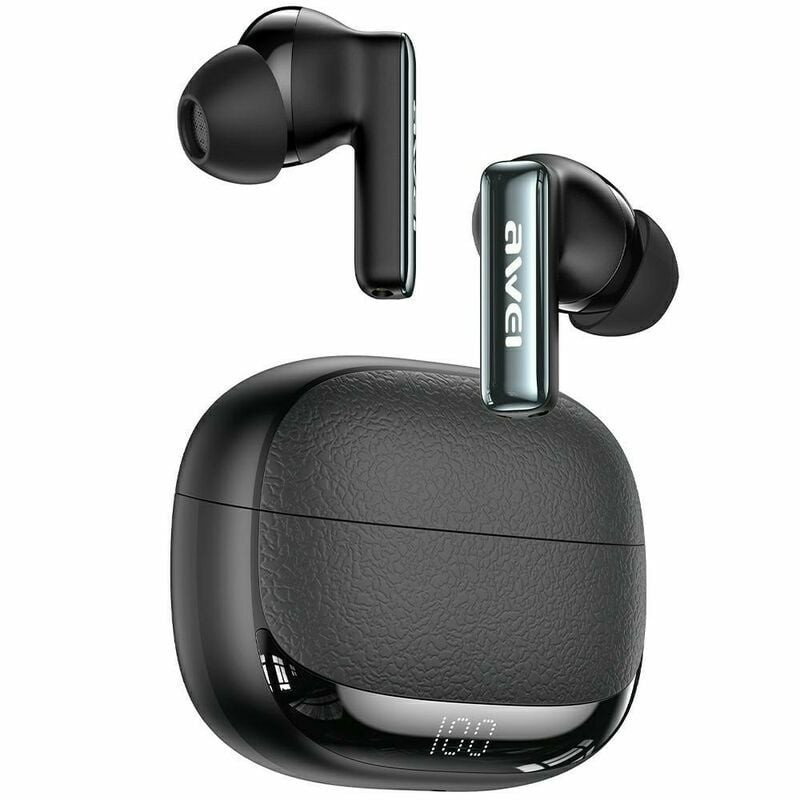 auricolari awei ta19 anc wireless bluetooth nero [atawehbtawe0300]