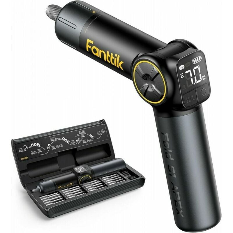 cacciavite elettrico fanttik s1 apex 3.7v nero [qefntwuas1apex0]