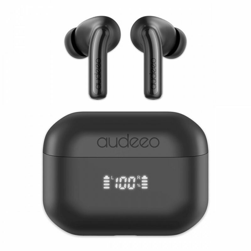 auricolari audeeo tws novatune wireless bluetooth nero [uhaeobdbnovtubk]