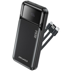 batteria portatile awei pa-91 powerbank 10000mah nero [azaweuapawe0305]