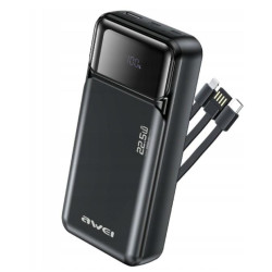 batteria portatile awei pa-93 powerbank 20000mah nero [azaweuapawe0307]