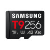256gb scheda di memoria samsung t9 microsd nero [sfsammd256mht90]