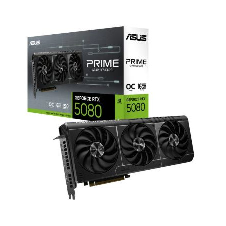 scheda video nvidia asus geforce rtx 5080 prime oc evo 16gb gddr7