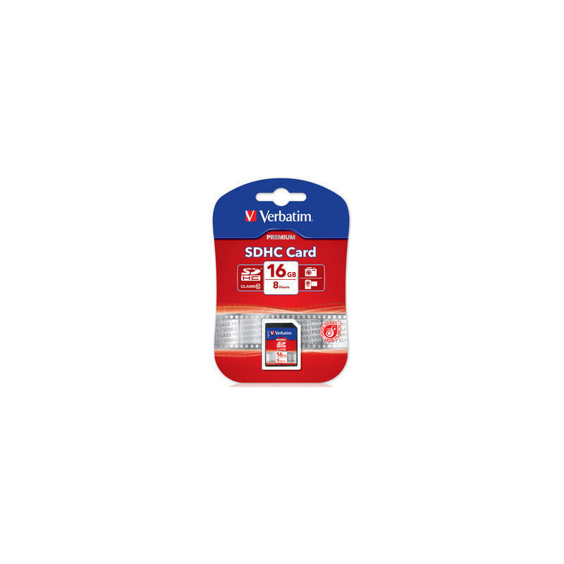 16gb scheda sd verbatim classe 10 [43962]