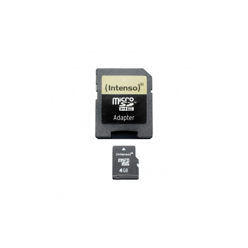 4gb scheda microsd intenso + adattatore [3403450]