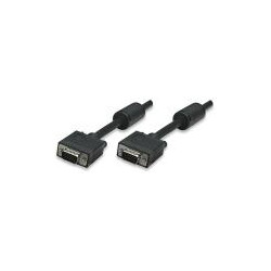 cavo monitor svga m/m con ferrite da 1,8 m