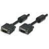 cavo monitor svga m/m con ferrite da 1,8 m