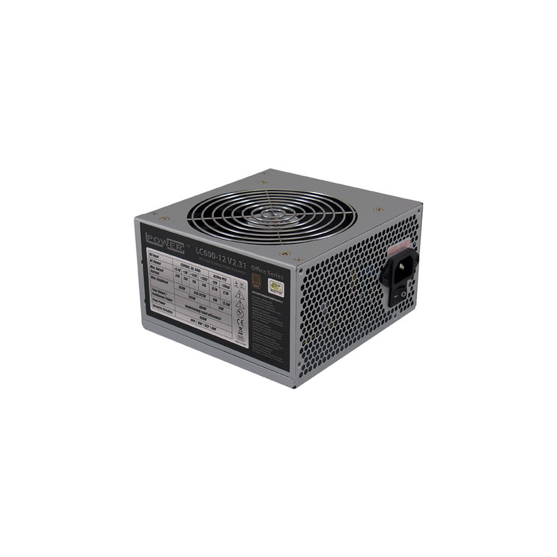 alimentatore 400w lc-power lc600-12cm (80+bronze ) [lc600h-12
