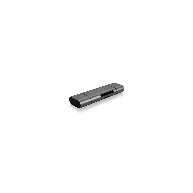 card reader usb icybo microsd/sdhc a usb3.0c [ib-cr200-c]